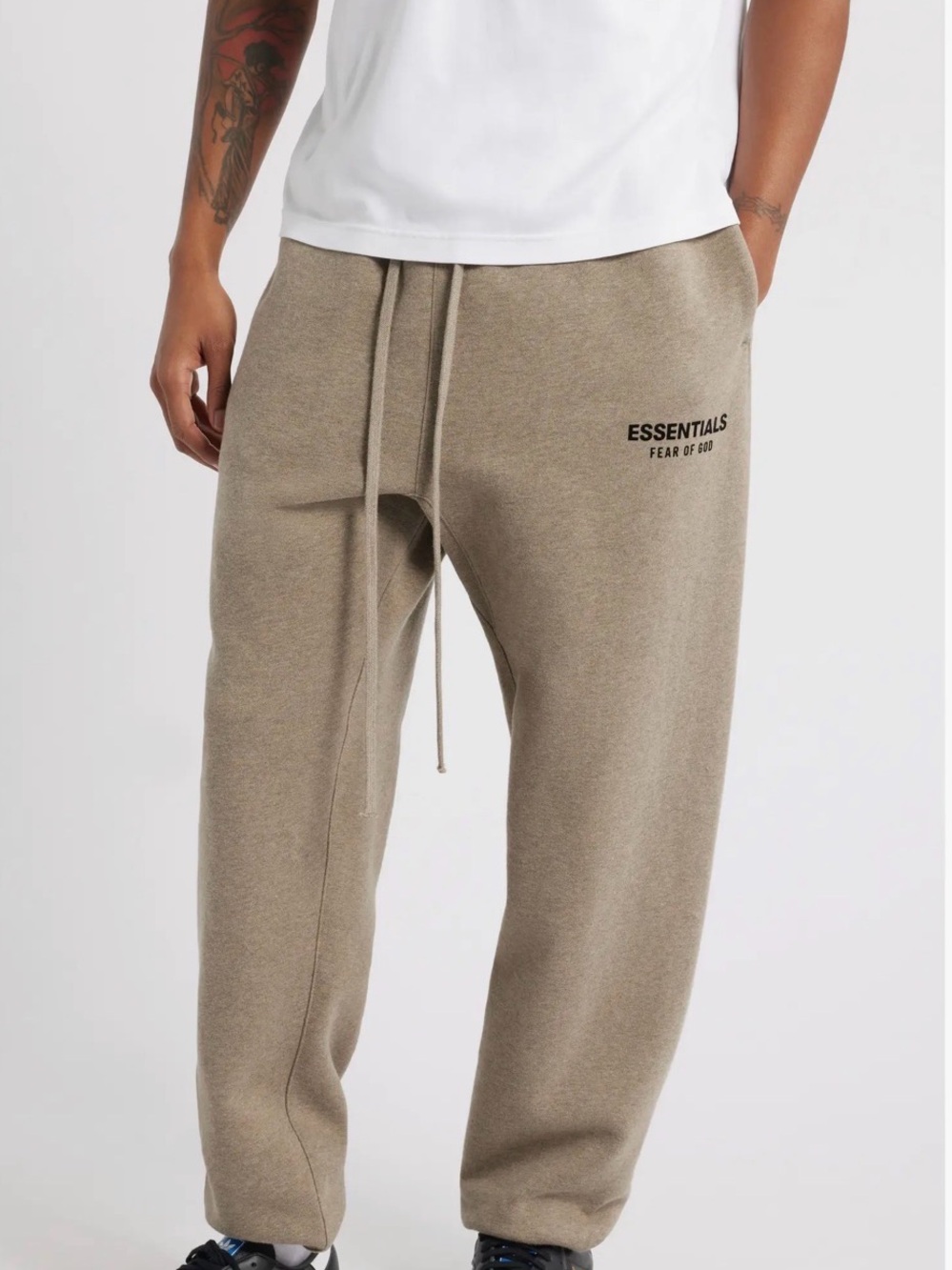 Fear of God Essentials Classic Fit Sweatpants size small homestead heather